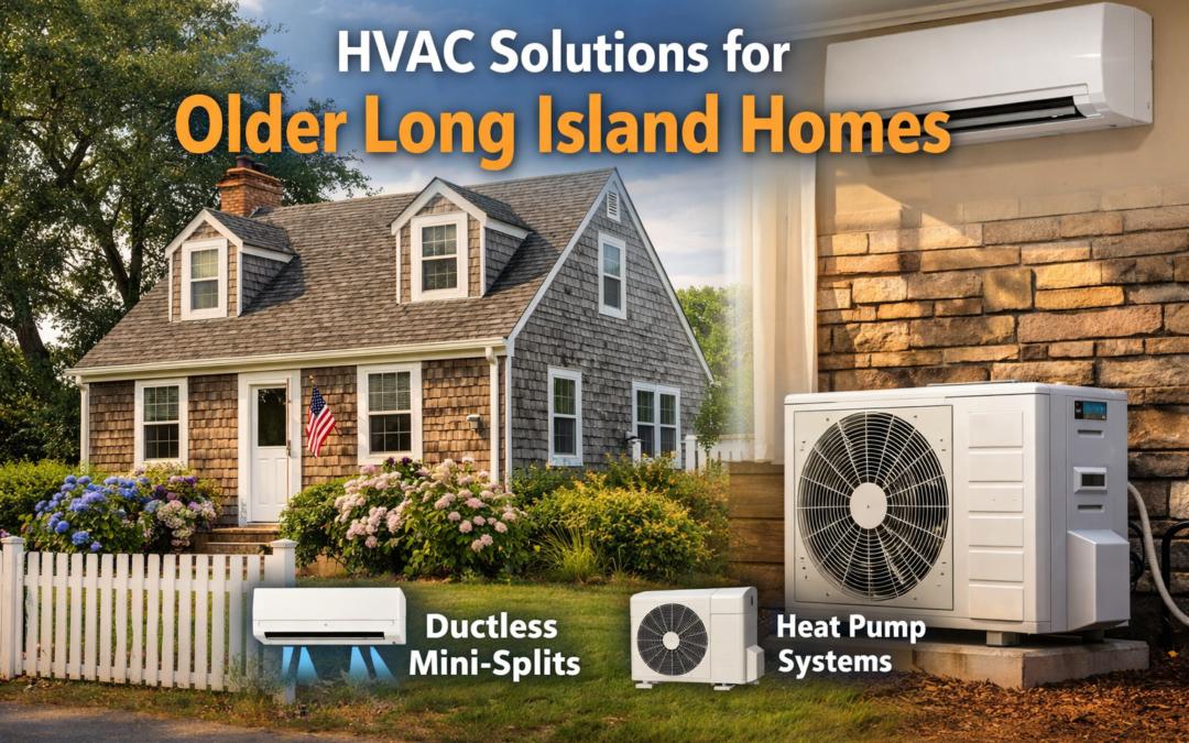 The Best HVAC Systems for Older Long Island Homes